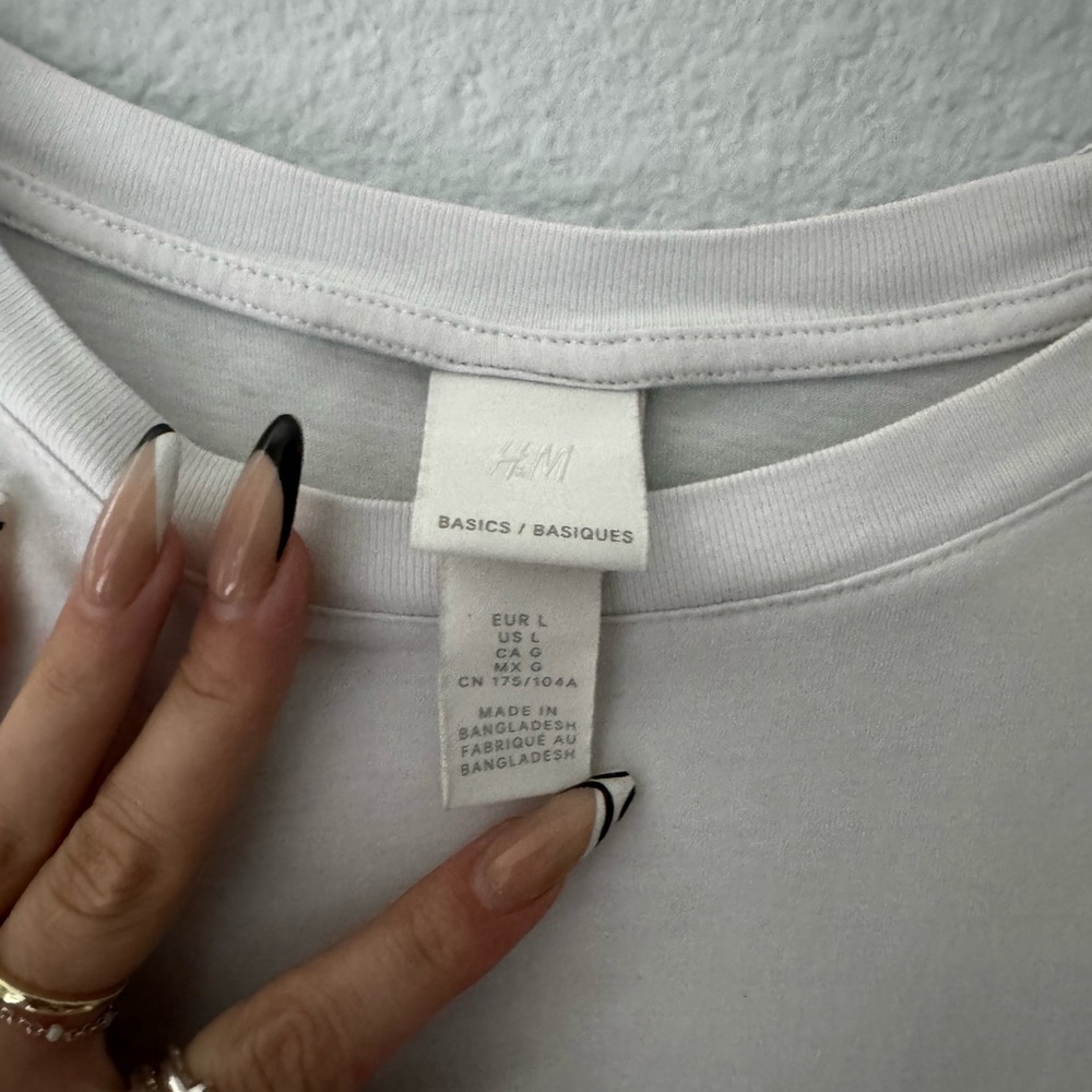 White basic T